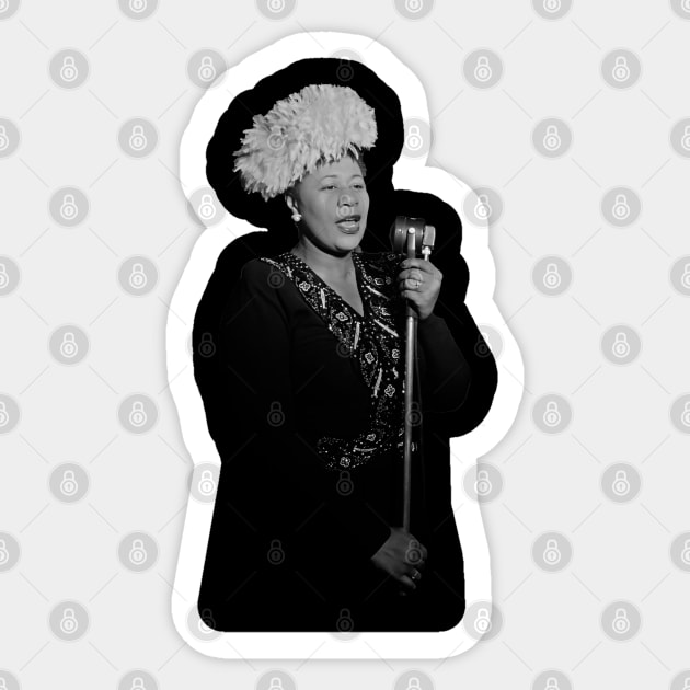 Ella Fitzgerald Sticker by UrbanLifeApparel